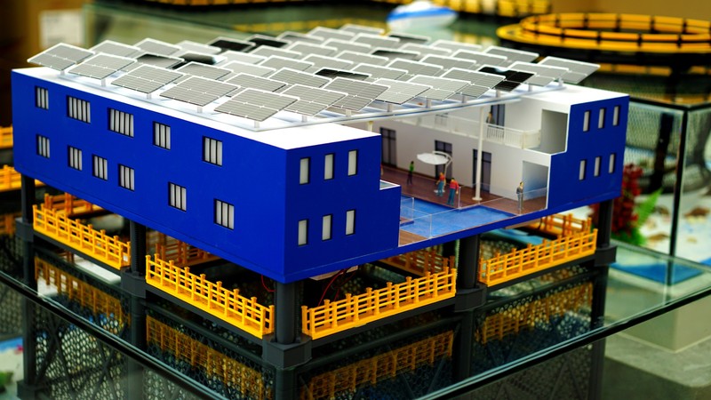 海洋养殖光伏沙盘