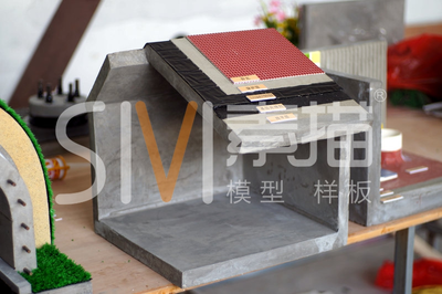坡屋面模型