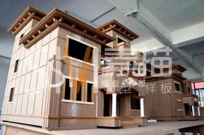 水包砂仿石漆模型