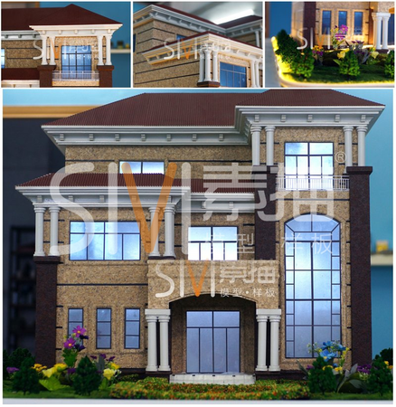 水包砂仿石漆模型